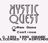 Mystic Quest (Europe)